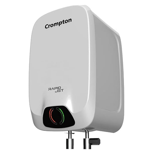 Crompton Rapid Jet 5-L Instant Water Heater with Advanced 4 level Safety (White) (AIWH-5LRPIDJT3KW5Y),Wall