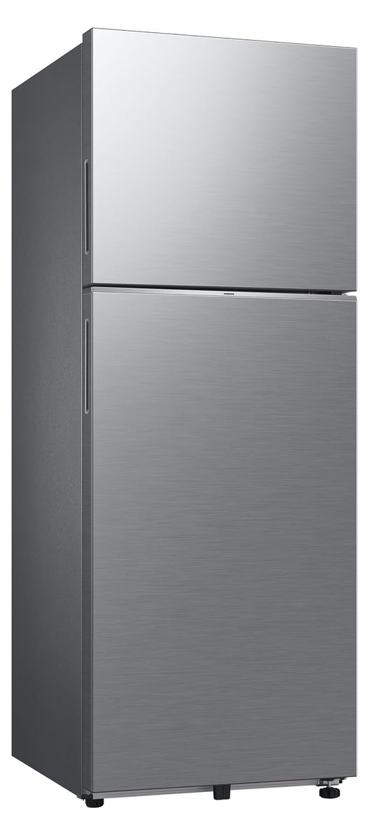 Samsung 330 L, 2 Star, Convertible 5-in-1, Digital Inverter, Frost Free Double Door, WiFi Enabled Bespoke AI Refrigerator (RT34DG5A2BS8HL, Elegant Inox, Silver)