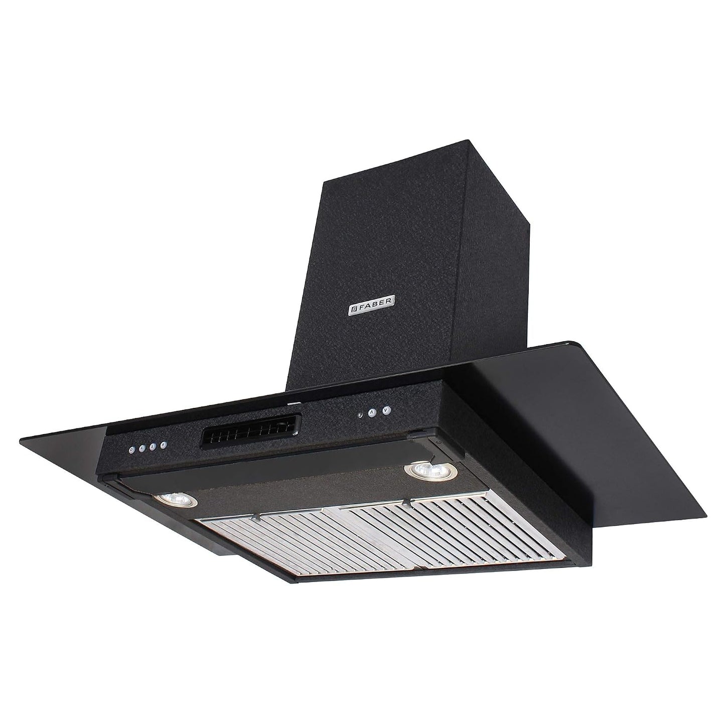 Faber 90 Cm 1000 M³/Hr Straight Glass Kitchen Chimney (Hood 3N1 Aerostation Glamour Ft Ab Ltw90, 2 Baffle Filters, Antique Black), Free 1 Year Extended warranty