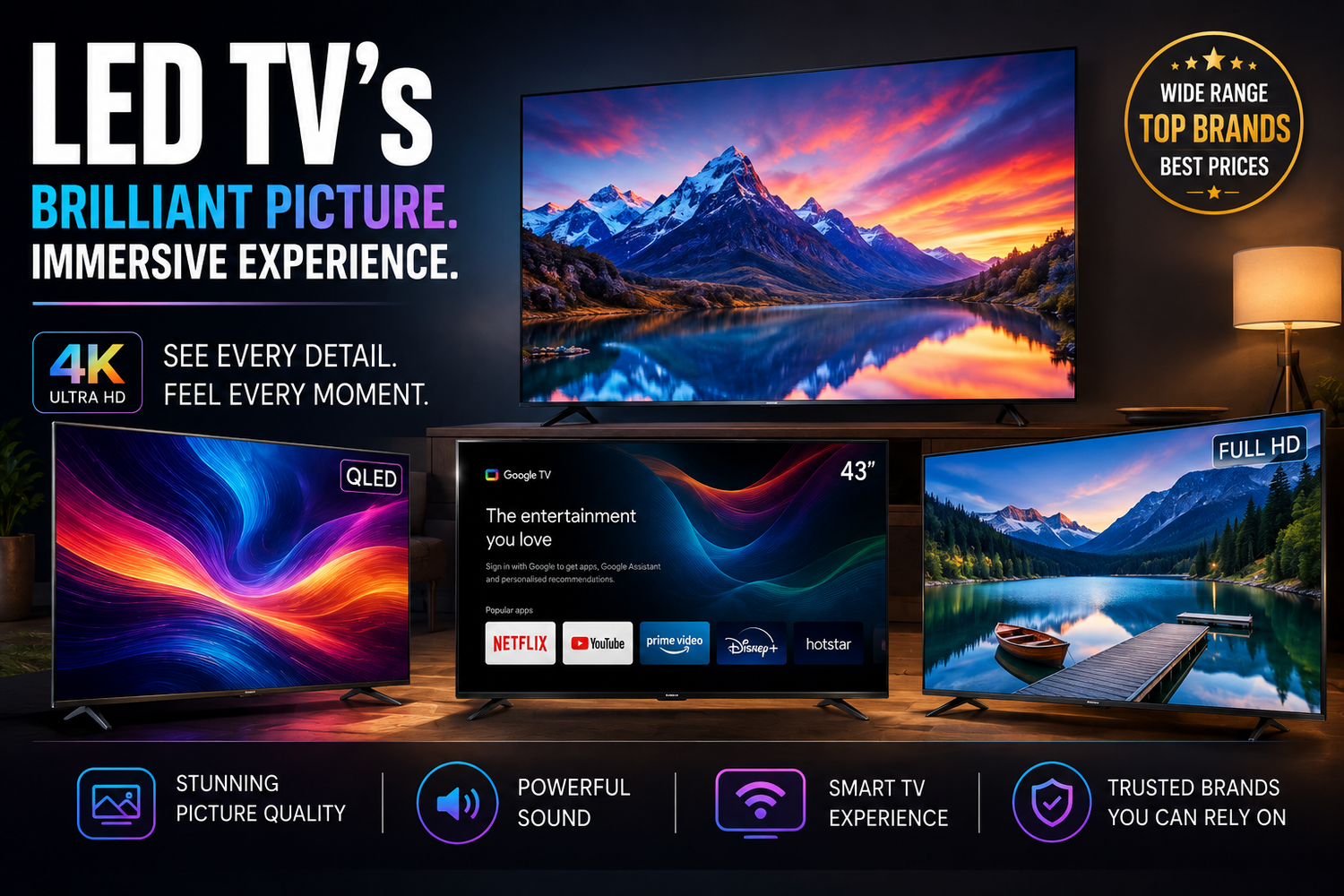LED TV's