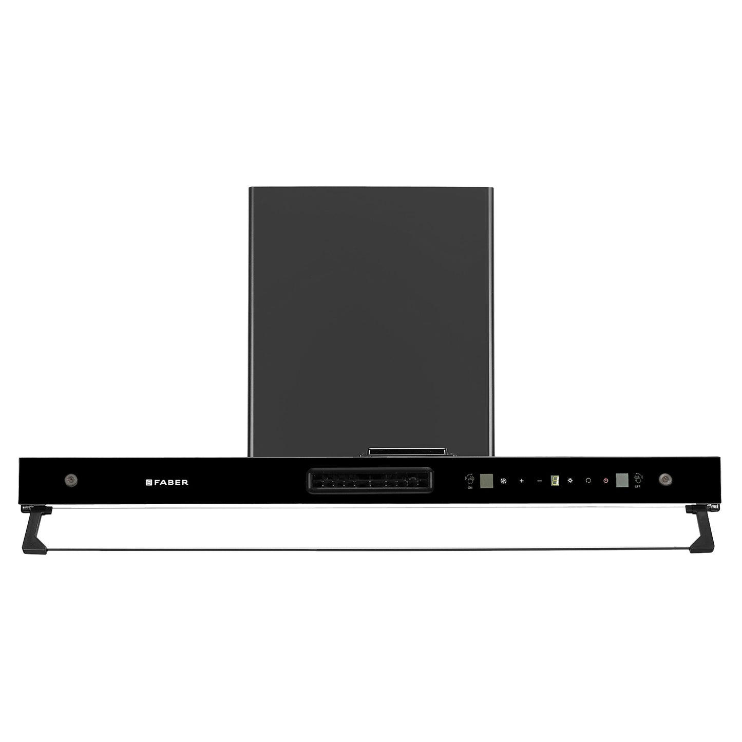 Faber 4in1 1325 m³/hr Filterless Autoclean 90cm Chimney|Air Purifier+Fan|Touch & Gesture Control|T-Shape|12Yr on Motor, 5Yr Comprehensive Warranty by Faber|HOOD AEROSTATION ELITE FL HC TC BK 90,Black