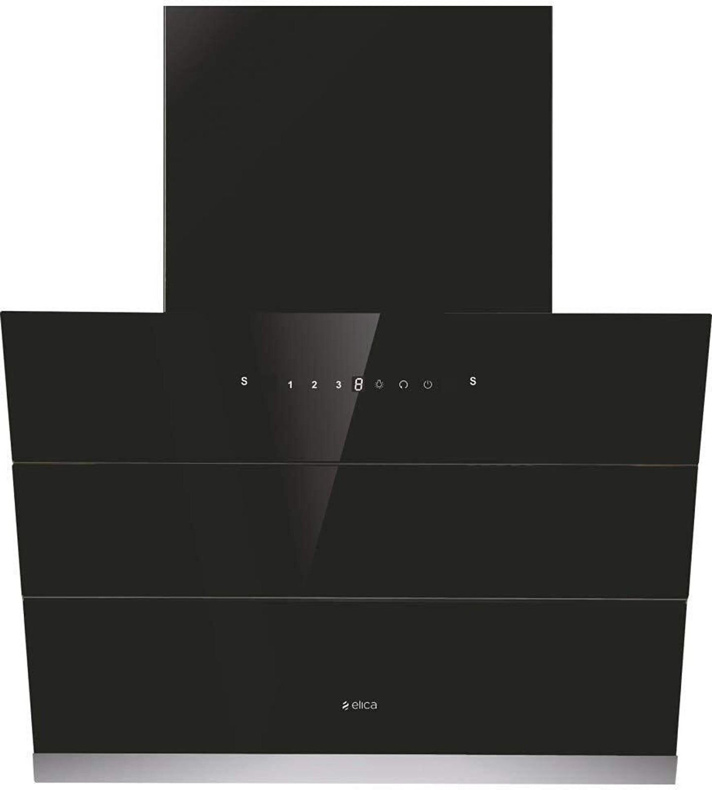 Elica 60 cm 1350 m3/hr Filterless Autoclean Angular Kitchen Chimney with 15 Years Motor & 5 Years Comprehensive Warranty (EFL-S6012 HAC LTW VMS, Touch + Motion Sensor Control, Black)