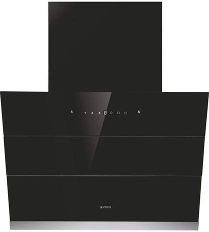 Elica 60 cm 1350 m3/hr Filterless Autoclean Angular Kitchen Chimney with 15 Years Motor & 5 Years Comprehensive Warranty (EFL-S6012 HAC LTW VMS, Touch + Motion Sensor Control, Black)