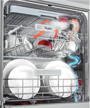 Whirlpool WFO 3O33 PL N X IN Free Standing 14 Place Settings PowerClean Pro Technology, Inox, 30% extra space, 11 wash Programs, Clean and Dry Dishwasher