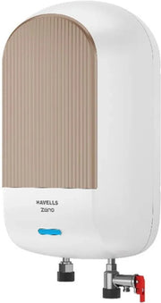 HAVELLS 3 L Instant Water Geyser (ZENO, White, Brown) (White, Brown)