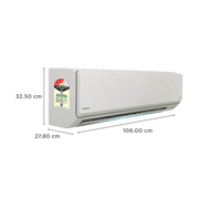 Daikin 2.02 Ton 3 Star Inverter Split ac ( Copper GTKL71XV16 / RKLG71XV16 white ) Without Kit