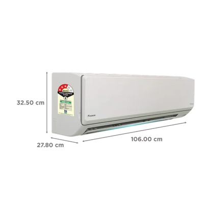 Daikin 2.02 Ton 3 Star Inverter Split ac ( Copper GTKL71XV16 / RKLG71XV16 white ) Without Kit