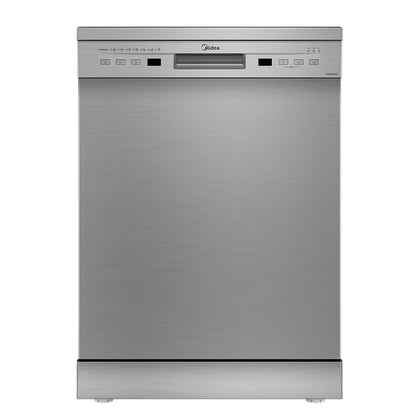 Midea TORRINO,WQP12-5201F Free Standing 13 Place Settings Intensive Kadhai Cleaning| No Pre-rinse Required Dishwasher