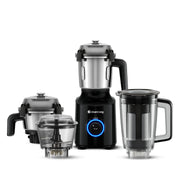 Atomberg Zenova Fresh Juicer Mixer Grinder | Coarse Mode for Silbatta-like Texture | Intelligent BLDC Motor | Safety Features | 4 Jars including Chopper & Juicer Jar | Hands-Free Operation | 2+1* Year Warranty (Misty Teal)