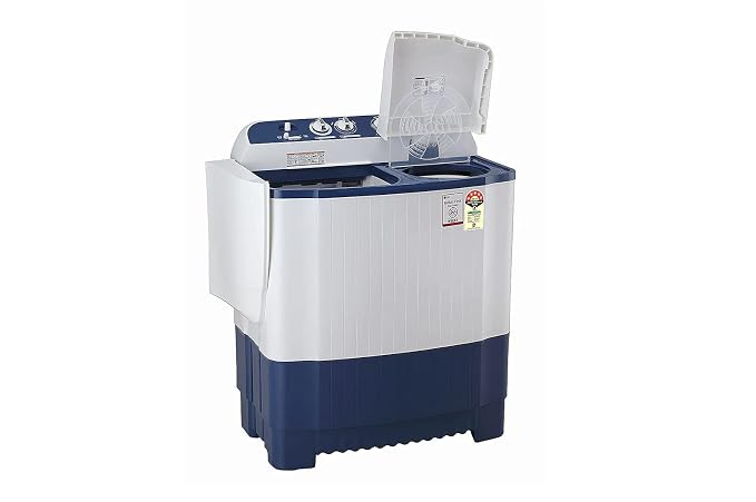 LG 7 kg Semi Automatic Top Load White, Blue (P7010NBAZ)
