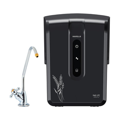 HAVELLS Fab UTC Alkaline 7 L RO + UV + Alkaline Water Purifier (Black)