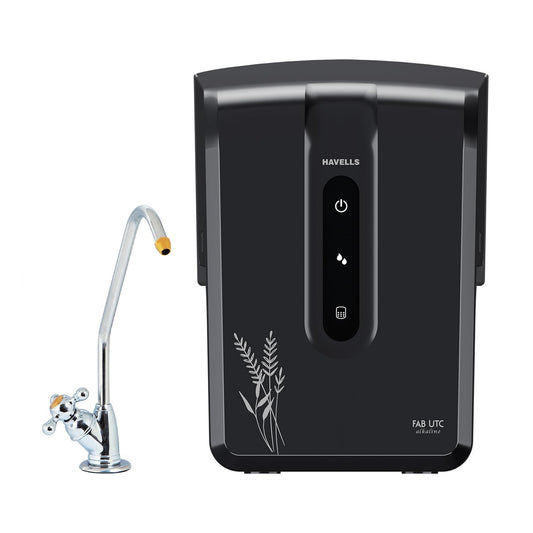 HAVELLS Fab UTC Alkaline 7 L RO + UV + Alkaline Water Purifier (Black)