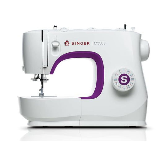 SINGER M3505 Electric Sewing Machine 32 built-in stitches 801 SPM White