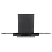 Faber HOOD MERCURY PRO IN HC SC BK BF 90 1200 CMH 90 cm T-Shape 90cm| Touch & Gesture Control| Autoclean| Filterless| Powerful suction | Low Noise Auto Clean Chimney (Wall Mounted, Black)