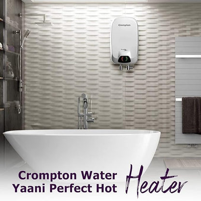 Crompton Rapid Jet 5-L Instant Water Heater with Advanced 4 level Safety (White) (AIWH-5LRPIDJT3KW5Y),Wall