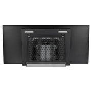 Faber HOOD MERCURY PRO IN HC SC BK BF 90 1200 CMH 90 cm T-Shape 90cm| Touch & Gesture Control| Autoclean| Filterless| Powerful suction | Low Noise Auto Clean Chimney (Wall Mounted, Black)