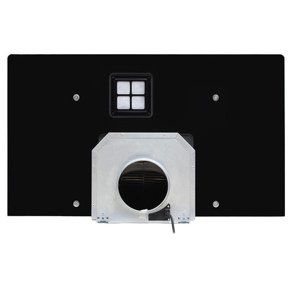 Faber 90 Cm 1000 M³/Hr Straight Glass Kitchen Chimney (Hood 3N1 Aerostation Glamour Ft Ab Ltw90, 2 Baffle Filters, Antique Black), Free 1 Year Extended warranty