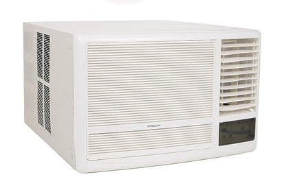 Hitachi 1.5 Ton 3 Star Window Fixed Speed AC (Copper, Filter Clean Indicator, RAW318HIDO, New BEE Rated, White)
