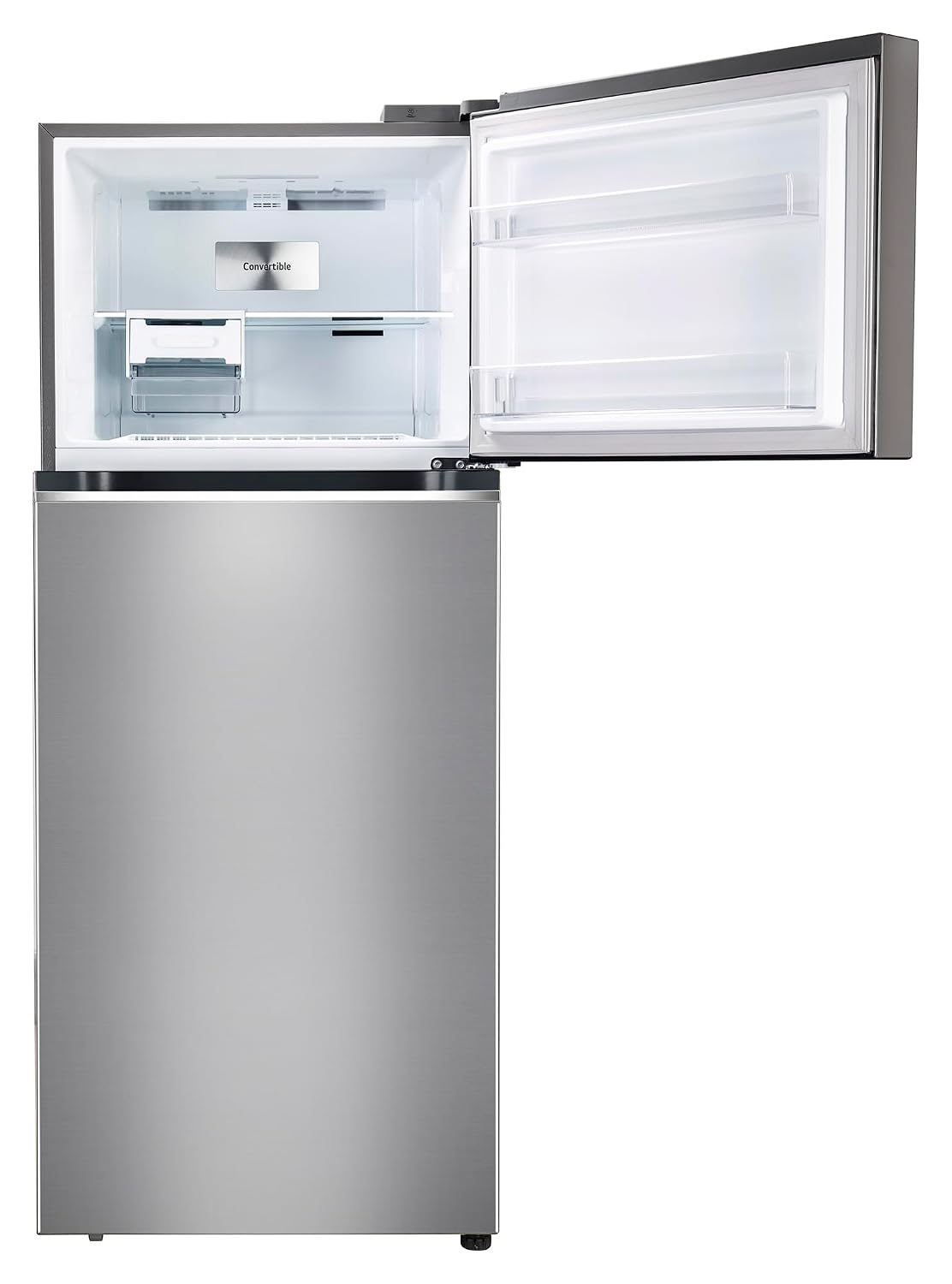 LG 398 L Frost Free Double Door 3 Star Convertible Refrigerator with Smart Inverter Compressor (Shiny Steel, GL-S422SPZX)