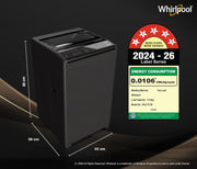 Whirlpool 7 kg Magic Clean 5 Star Fully Automatic Top Load Washing Machine Grey (MAGIC CLEAN 7.0 GENX GREY 5YMW)