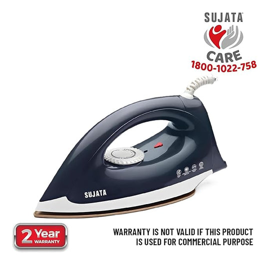Sujata  Smooth Slide Dry Iron 1100 Watts