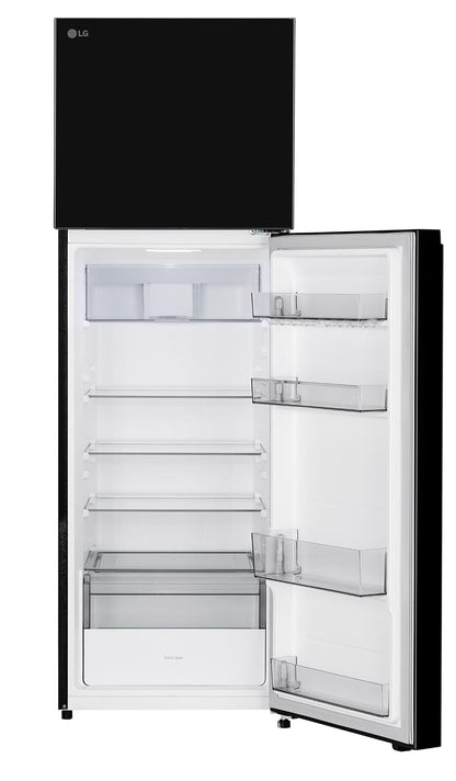 LG 276 L, 2 Star, Smart Inverter, Smart & Dairy Mode, Frost-Free Double Door Convertible Refrigerator (GLT2826XWOB, Onyx Black, Multi Air Flow & Convertible Space for More Storage, 2026 Model)