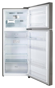 LG 398 L Frost Free Double Door 3 Star Convertible Refrigerator with Smart Inverter Compressor (Shiny Steel, GL-S422SPZX)