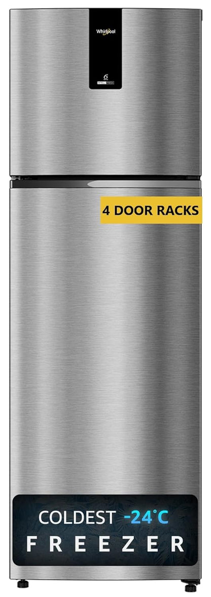 Whirlpool 308 L 3 Star IntelliFresh Inverter Frost Free Double Door (IF INV ELT DF355 TITAN STEEL(3S)-TL)