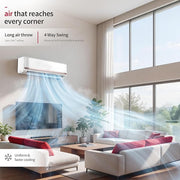 Hitachi 2 Ton 3 Star Heavy Duty Smart Inverter Split AC (Copper, Wi-Fi, Long air throw, Smart View Display, ice Clean, Hybrid Convertible, Anti-Bacterial Mesh Filter, RAS.Y324PCDISL)