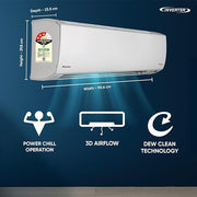 Daikin 1.8 Ton 3 Star Inverter Split Ac (Copper, GTKL60XV16 / RKLG60XV16, White )