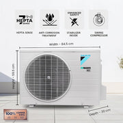 Daikin 1.8 Ton 3 Star Inverter Split Ac (Copper, GTKL60XV16 / RKLG60XV16, White )
