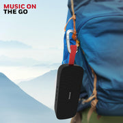 Honeywell Trueno U300 Bluetooth 5.3 Wireless Portable Speaker, 20W Output, Dual 78mm Drivers, Deep Bass, 13H Playtime, IPX6, TWS Pairing, SD/USB Type-C/AUX Support, Built-in Mic, 2-Year Warranty-Black