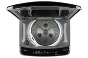 LG 9 Kg, 5 Star, Smart Inverter Technology, In-built heater with Steam, Fully Automatic Top Load Washing Machine (T90VBMB1S, Turbodrum, Stain Clean, LED Display, Smart Diagnosis, Middle Black)