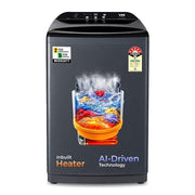 VW 10 kg Fully Automatic Top Load with In-built Heater Black, Grey (V10 HeatPro)