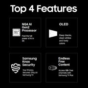 Samsung 138 cm (55 inches) 4K Ultra HD Smart OLED TV QA55S90DAULXL (Graphite Black)