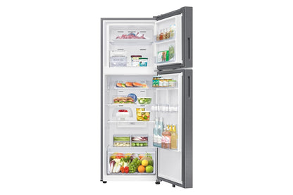 Samsung 330 L, 2 Star, Convertible 5-in-1, Digital Inverter, Frost Free Double Door, WiFi Enabled Bespoke AI Refrigerator (RT34DG5A2BS8HL, Elegant Inox, Silver)