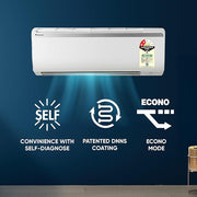 Daikin 1.5 Ton 2 Star Fixed Speed Split AC | 100% Copper Condenser | PM 2.5 Filter (FTQ50XV - Standard Series, 2026 Model )