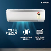 Daikin 1.5 Ton 3 Star Inverter Split AC | Dew Clean | Triple Display | PM 2.5 Filter | R32 Copper Condenser FTKC50XV16UKA / RKC50XV16