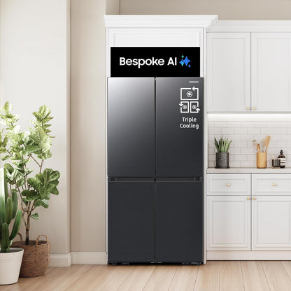 Samsung Smart Choice 650 L, Convertible, Digital Inverter, Frost Free, French Door Refrigerator (RF65DG90BDSGTL, Black, Black Caviar)