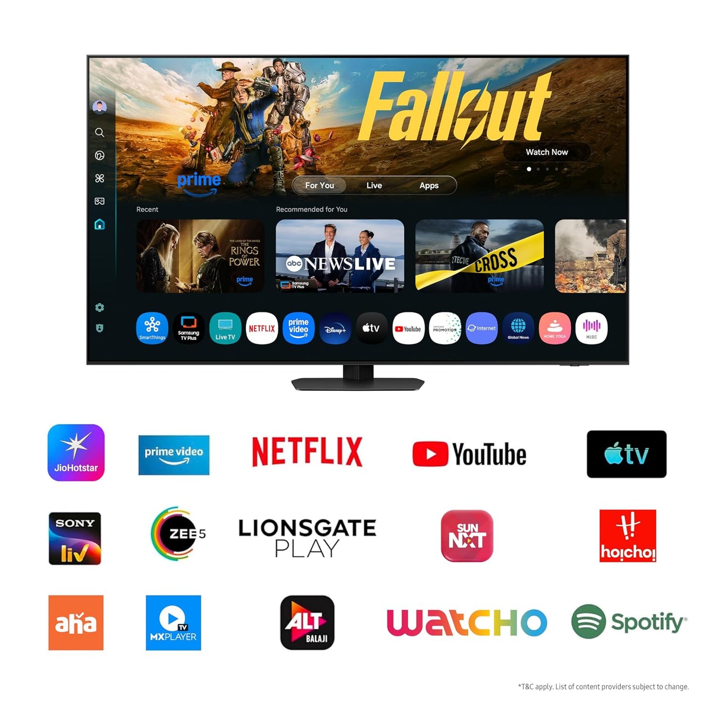 Samsung 163 cm (65 inches) 4K Ultra HD Mini-LED Neo-QLED Smart TV QA65QN90FAULXL