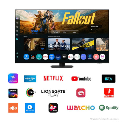 Samsung 163 cm (65 inches) 4K Ultra HD Mini-LED Neo-QLED Smart TV QA65QN90FAULXL