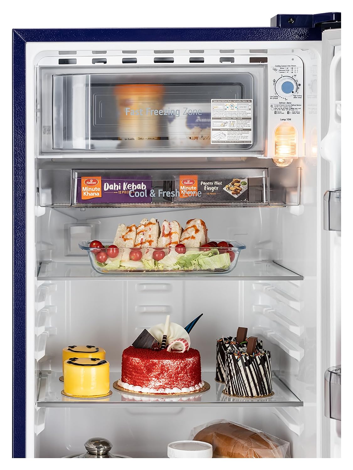 LG 185 L, 2 Star, Direct Cool Single Door Refrigerator (GLD1925XOBK, Blue Klase, Base stand with Drawer, Fit Max Chiller Tray, Works Without Stabilizer, 2026 Model)