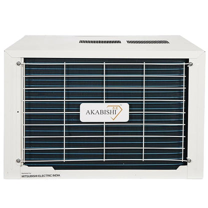 Mitsubisi Akabishi1.5 Ton 3 Star Fixed Speed Window AC (Copper Condenser, R32, RWM-AE18SG-Y1, White)