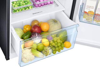 Samsung 322 L 3 Star Double Door Refrigerator, Elegant Inox RT37C4523S8/HL