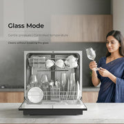 Midea 8 Place Setting Countertop Dishwasher, 6 Wash Programs, Intensive Wash, Water Efficient (Portable Table Top,...