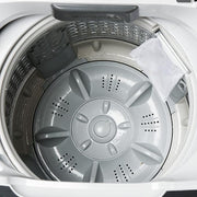 ONIDA 7.5 kg 5 Star Dual Action Pulsator Quadra Scrub Fully Automatic Top Load Black (T80CGN)V