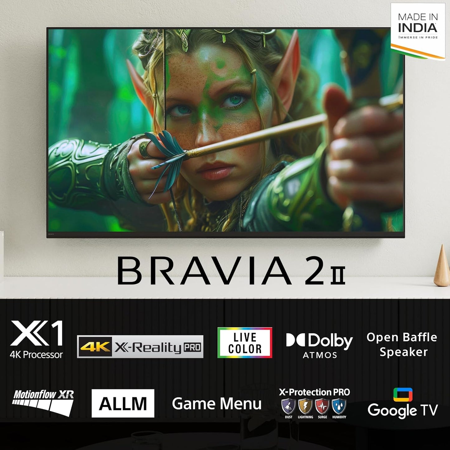 SONY LED BRAVIA2 II K-50S22M2 4K UHD
