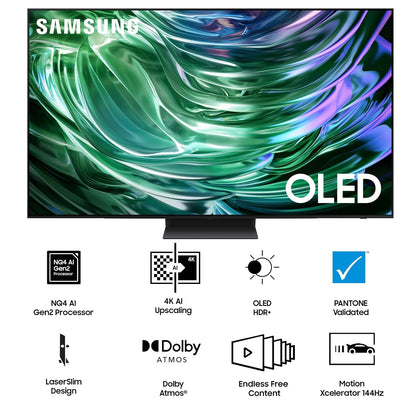 Samsung 138 cm (55 inches) 4K Ultra HD Smart OLED TV QA55S90DAULXL (Graphite Black)