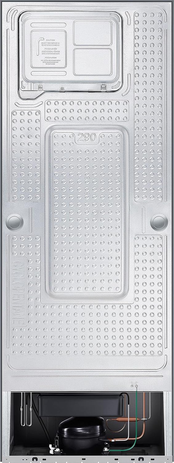 Samsung 322 L 3 Star Double Door Refrigerator, Elegant Inox RT37C4523S8/HL