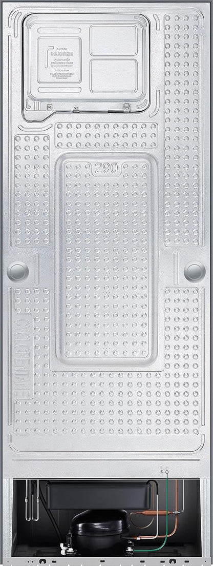 Samsung 322 L 3 Star Double Door Refrigerator, Elegant Inox RT37C4523S8/HL